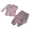 Baby Clothing Set with Long Sleeve T-shirt and Corduroy Pants